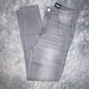 Fashion Nova Gray Denim Jeans